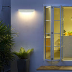 Ray Modern Curved Waterproof LED Outdoor Wall Lamp Metal Garden Corridor - Letslighting