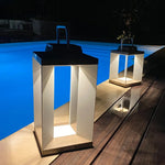 Ray Rectangular Solar Outdoor Floor Lamp - Lamp Outdoor