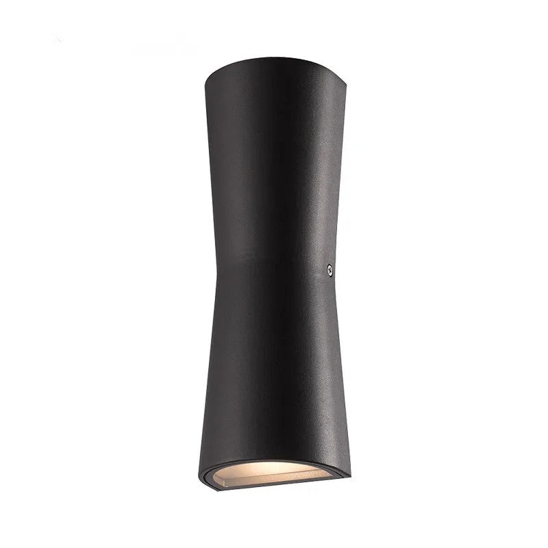 Ray Minimalist Torch LED Outdoor Wall Lamp Metal Garden Corridor Terrace - Letslighting