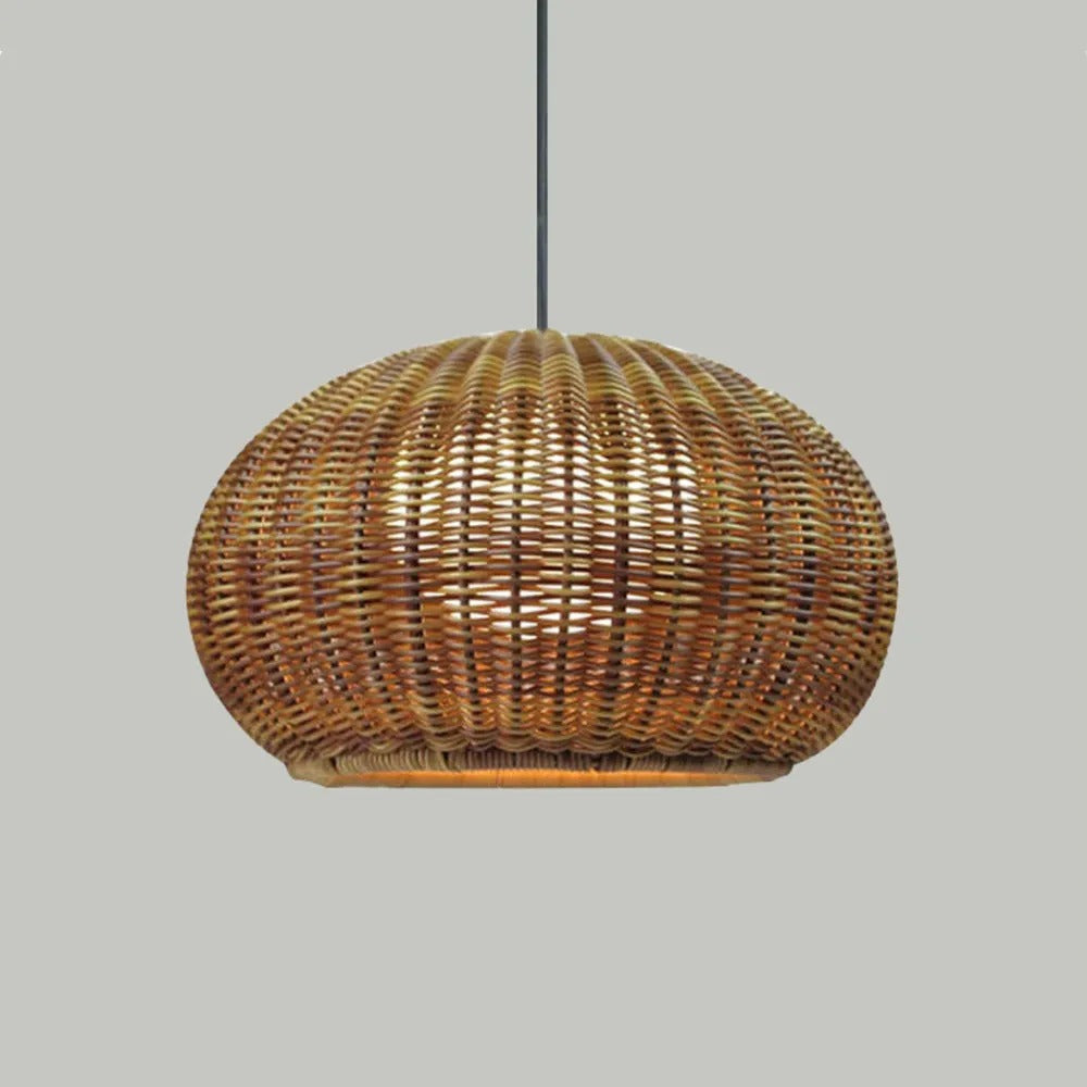 Ritta Modern Lantern Pendant Light, Coffee & Beige - Letslighting