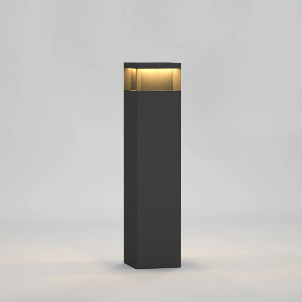 Ray Metal Rectangular Solar Outdoor Path Light - Lamp Outdoor