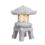 Rustic Imitation Stone Tower Outdoor Landscape Lighting