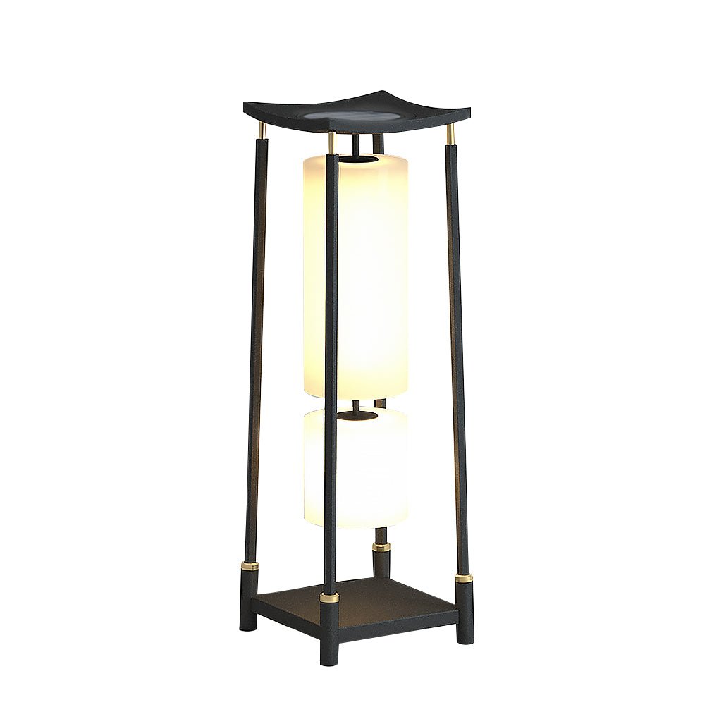 Unique Solar - Powered LED Outdoor Lights Asian - Inspired Design