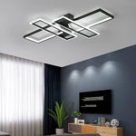 4 Rectangle LED Modern Ceiling Lights Flush Mount Lighting Ceiling Lamp - Lamp Outdoor