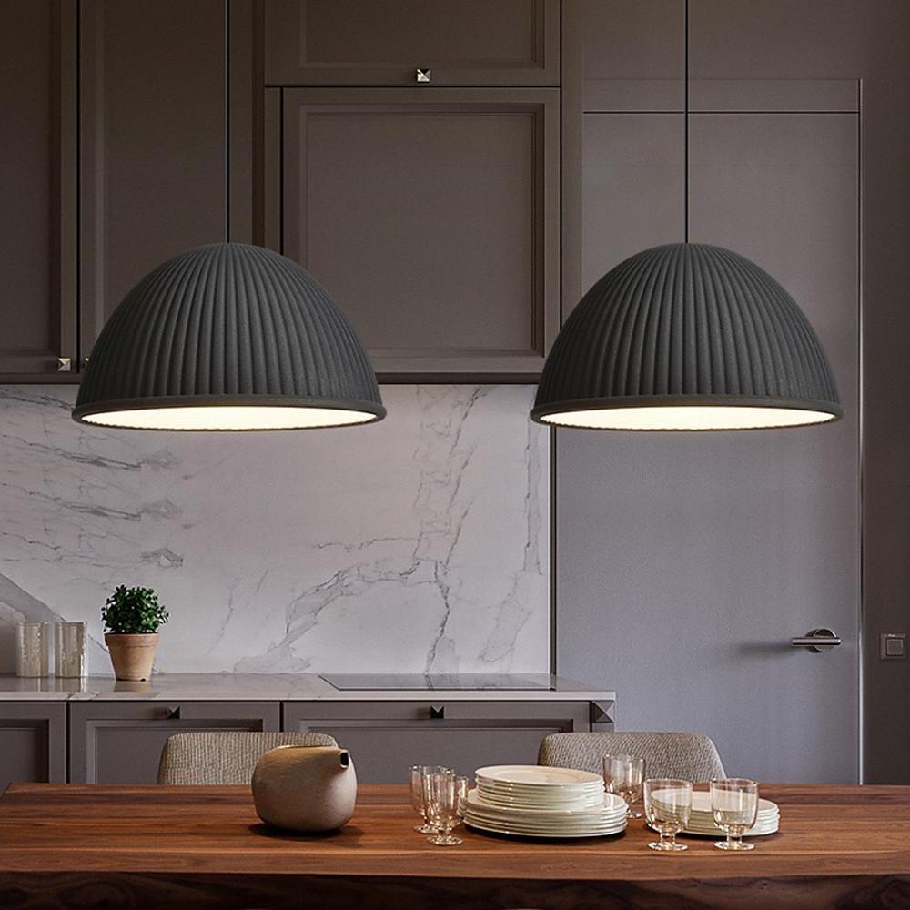 Artistic Dome Modern Pendant Lighting Metal Resin Ceiling Room - Lamp Outdoor