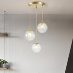 Nordic Artistic Glass Pendant Lighting Globe Pendant Lighting - Lamp Outdoor
