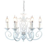 Iron Black Farmhouse Chandelier Candelabra Chandelier Living Room Light Fixtures - Lamp Outdoor