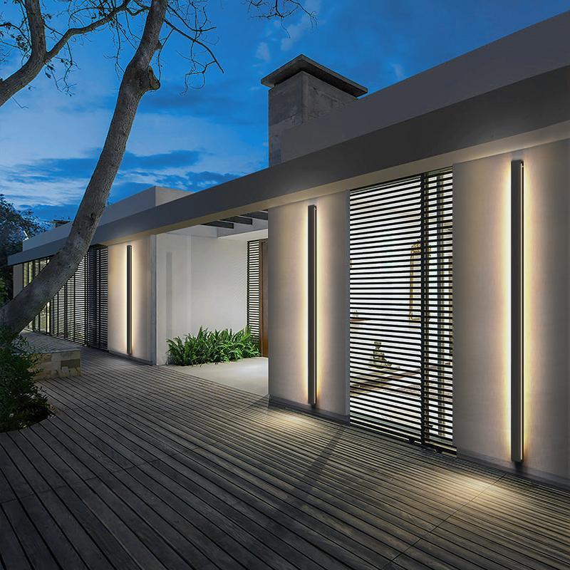 Long Strip Outdoor Lighting Garden Wall Light - dazuma