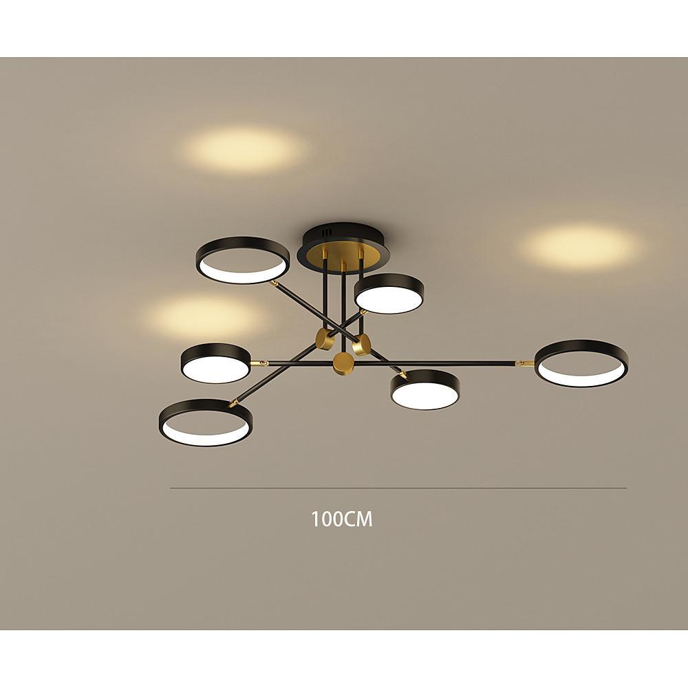 Circular 8-light Design LED Nordic Flush Mount Ceiling Light Chandeliers - Lamp Outdoor