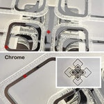 5 Square LED Modern Ceiling Lights Fixture Flush Mount Lighting Ceiling Lamp - Lamp Outdoor