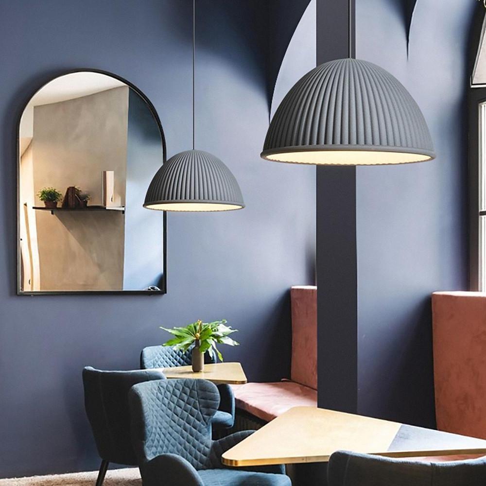 Artistic Dome Modern Pendant Lighting Metal Resin Ceiling Room - Lamp Outdoor