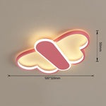 Cartoon Butterflies Shaped LED Dimmable with Remote Modern Ceiling Lights - Lamp Outdoor
