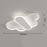 Cartoon Butterflies Shaped LED Dimmable with Remote Modern Ceiling Lights - Lamp Outdoor