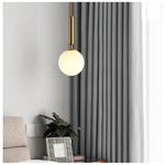 Glass Ball Shaped LED Electroplated Modern Pendant Lights Island Light - Lamp Outdoor