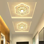 Floral Ornate LED Flush Mount Ceiling Light for Baby Kids - Lamp Outdoor
