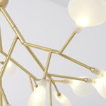 45 Lights Creative Copper Glass Design LED Modern Sputnik Chandelier - Lamp Outdoor