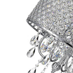 Electroplated Metal Crystal LED Country Chandeliers Kitchen Pendant Light - Lamp Outdoor