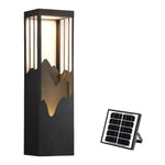 Mountain Scenery LED up Down Lighting Waterproof Solar Wall Lamp Porch Lights - Lamp Outdoor