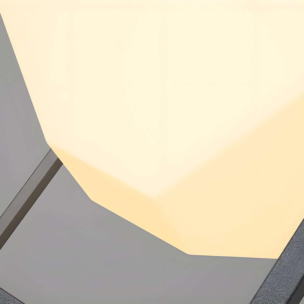 Warm LED light strip creating soft illumination underneath modern fixture frame