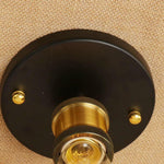 Frances Rustic Retro Metal Flush Mount Ceiling Light - Lamp Outdoor