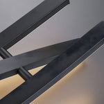 Long Lines LED Dimmable Chandelier Dining Room Light Fixtures - Lamp Outdoor