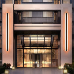 Long Linear Waterproof LED RGB Multi Color Modern Outdoor Sconces - Lamp Outdoor