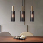 Cylinder Hanging Pendant Lights Metal Modern LED Ceiling Lights - Lamp Outdoor
