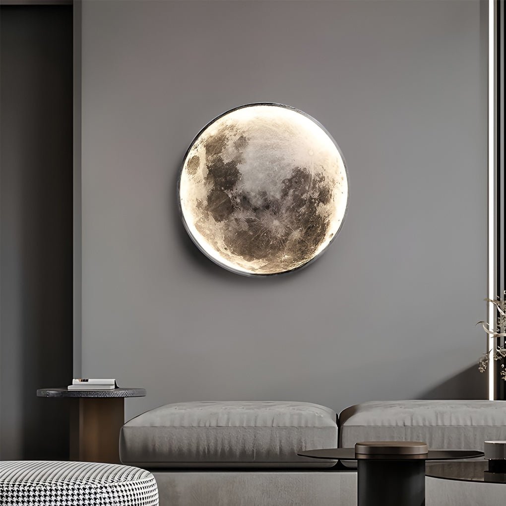 Lunar Moon Dimmable LED Modern Wall Lamp Wall Sconces Lighting Wall Lights - Lamp Outdoor