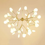45 Lights Creative Copper Glass Design LED Modern Sputnik Chandelier - Lamp Outdoor