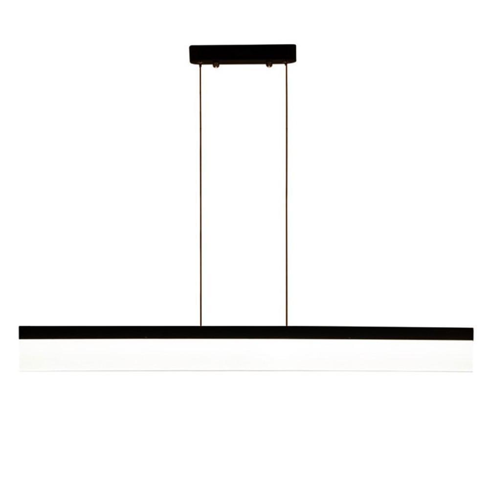 Modern Aluminum Acrylic Pendant Lights Elongated Linear Ceiling Lights - Lamp Outdoor