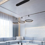 3-ring Dimmable LED Modern Chandeliers Pendant Light Hanging Lamp - Lamp Outdoor