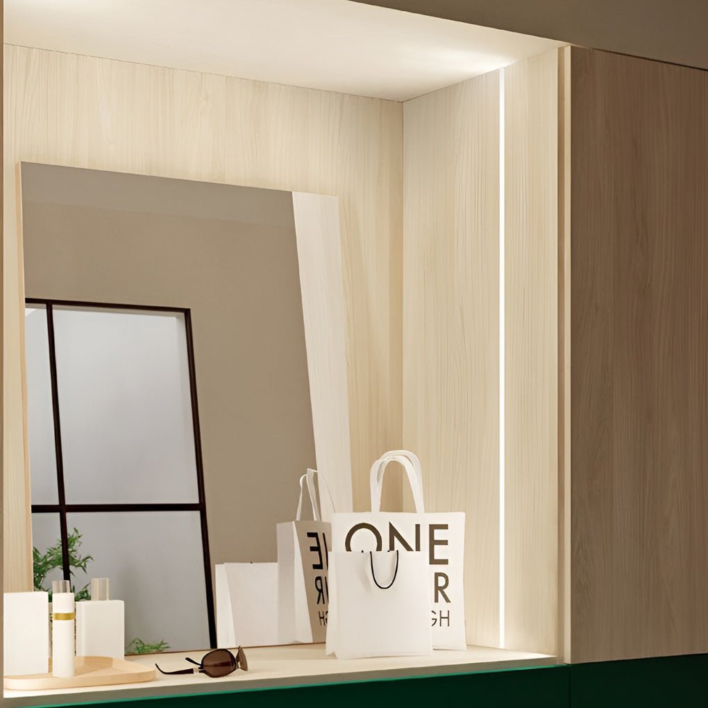 Mini Recessed Invisible LED Strip Lights Under Cabinet Lighting Linear Lights - Lamp Outdoor