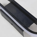 Minimalist Long LED Linear Lights Aluminum Black Wall Lights - Lamp Outdoor