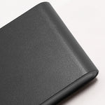 2 - Light Black Modern Low Profile Exterior Porch LED Slim Outdoor Up Down Wall Light