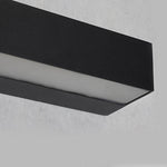 Matte Black Wall Mounted Rectangle Porch LED Lights Outdoor Wall Light - Lamp Outdoor