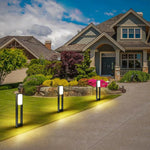 Big Square Panel COB LED Path Light Dual Front & Back Lighting