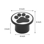 Modern Cat Paw Print LED Recessed Lights for Decks and Gardens - Lamp Outdoor