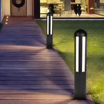 Modern Minimalist LED Outdoor Cylindrical Bollard Pathway Lights