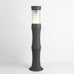 Modern Minimalist Aluminum Acrylic Outdoor Bollard Lights