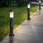 Modern Minimalist Aluminum Acrylic Outdoor Bollard Lights