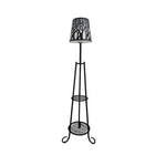 Modern Outdoor Floor Lamp with Shelves - Lamp Outdoor