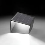 Unique Stainless Steel Artful Cube Outdoor Landscape Light Modern Geometric Illumination - Lamp Outdoor