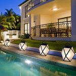 Modern Outdoor Post Lights Pillar Light Portable Post Lantern Garden Lights Outside Lights - Lamp Outdoor