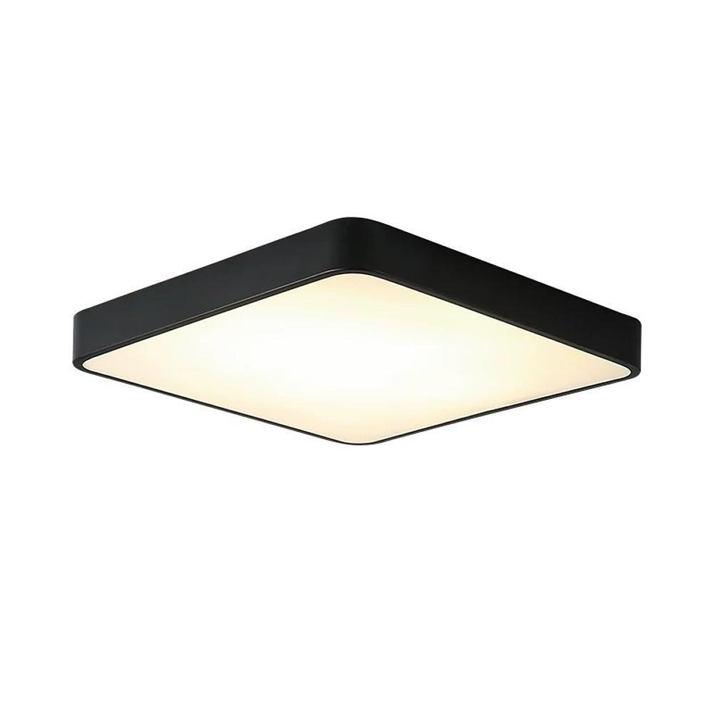 Square Modern Style Design Flush Mount Lighting Metal PVC Acrylic LED Bedroom Ceiling Lights - Lamp Outdoor