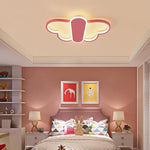 Cartoon Butterflies Shaped LED Dimmable with Remote Modern Ceiling Lights - Lamp Outdoor