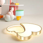 Nordic Creative Heart-shaped High Light Transmittance LED Dimmable Ceiling Lamps - Lamp Outdoor