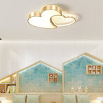 Nordic Creative Heart-shaped High Light Transmittance LED Dimmable Ceiling Lamps - Lamp Outdoor