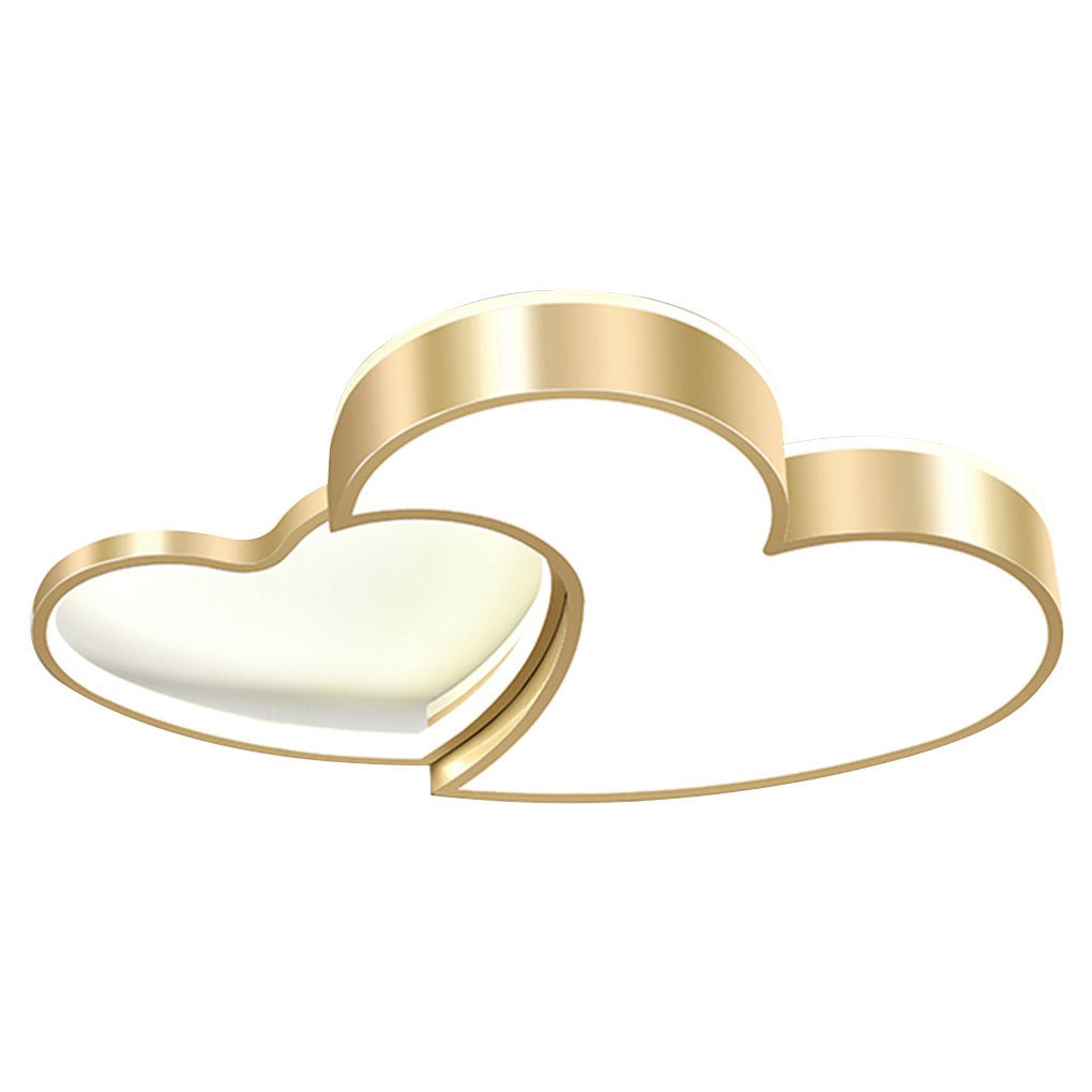 Nordic Creative Heart-shaped High Light Transmittance LED Dimmable Ceiling Lamps - Lamp Outdoor