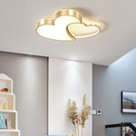 Nordic Creative Heart-shaped High Light Transmittance LED Dimmable Ceiling Lamps - Lamp Outdoor