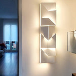 Nordic Minimalist Art Geometric Design Stepless Dimming LED Wall Lamp for Living Room - Lamp Outdoor